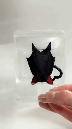 🔥Last Day 50% OFF - 🦇 Cute Black Bat Baby Keychain