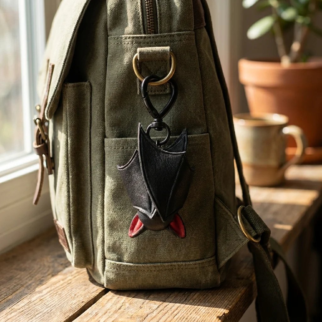 🔥Last Day 50% OFF - 🦇 Cute Black Bat Baby Keychain