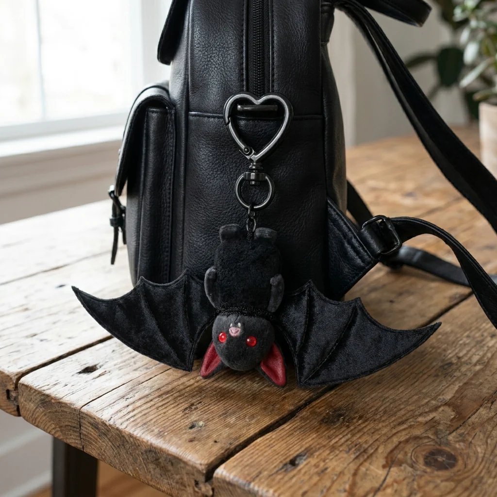 🔥Last Day 50% OFF - 🦇 Cute Black Bat Baby Keychain